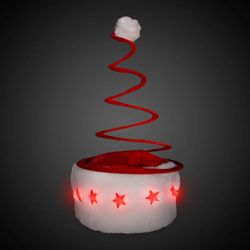 Light-Up Spring Tree Santa Hat