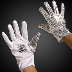 Sequin Costume Glove — Right Hand
