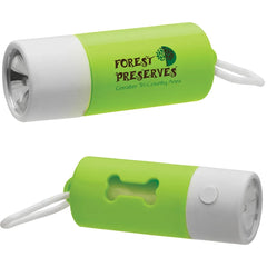 Light Up Waste Bag Dispenser — 4 7/8" x 1 5/8"