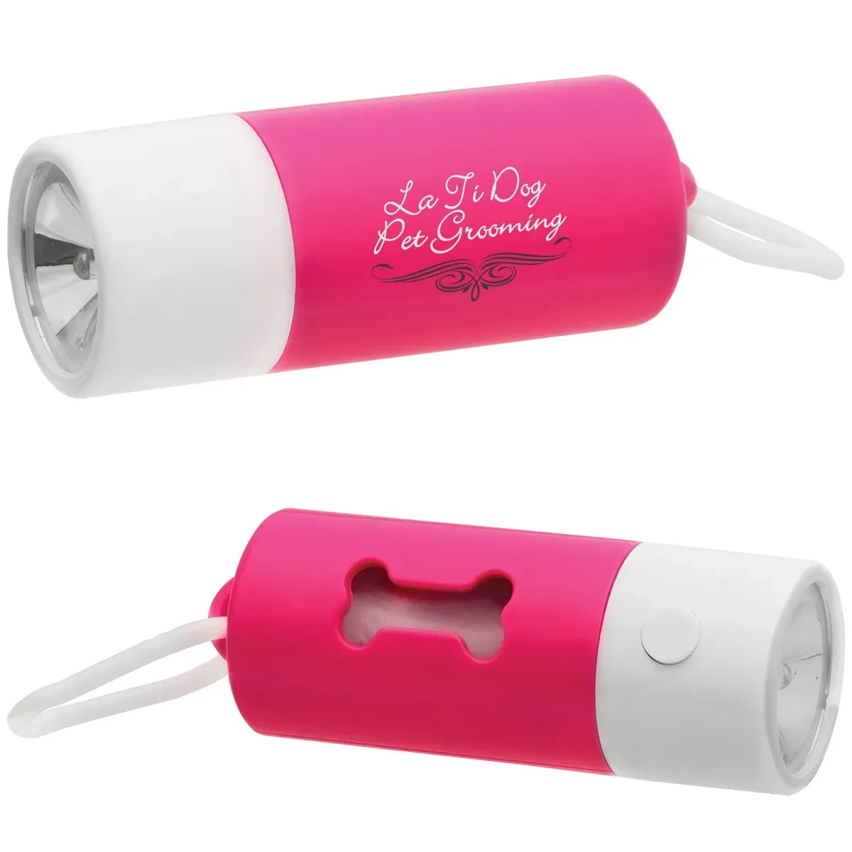 Light Up Waste Bag Dispenser — 4 7/8" x 1 5/8"