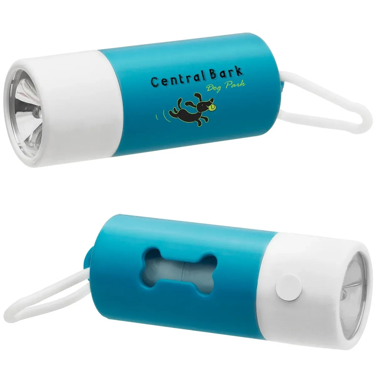 Light Up Waste Bag Dispenser — 4 7/8" x 1 5/8"