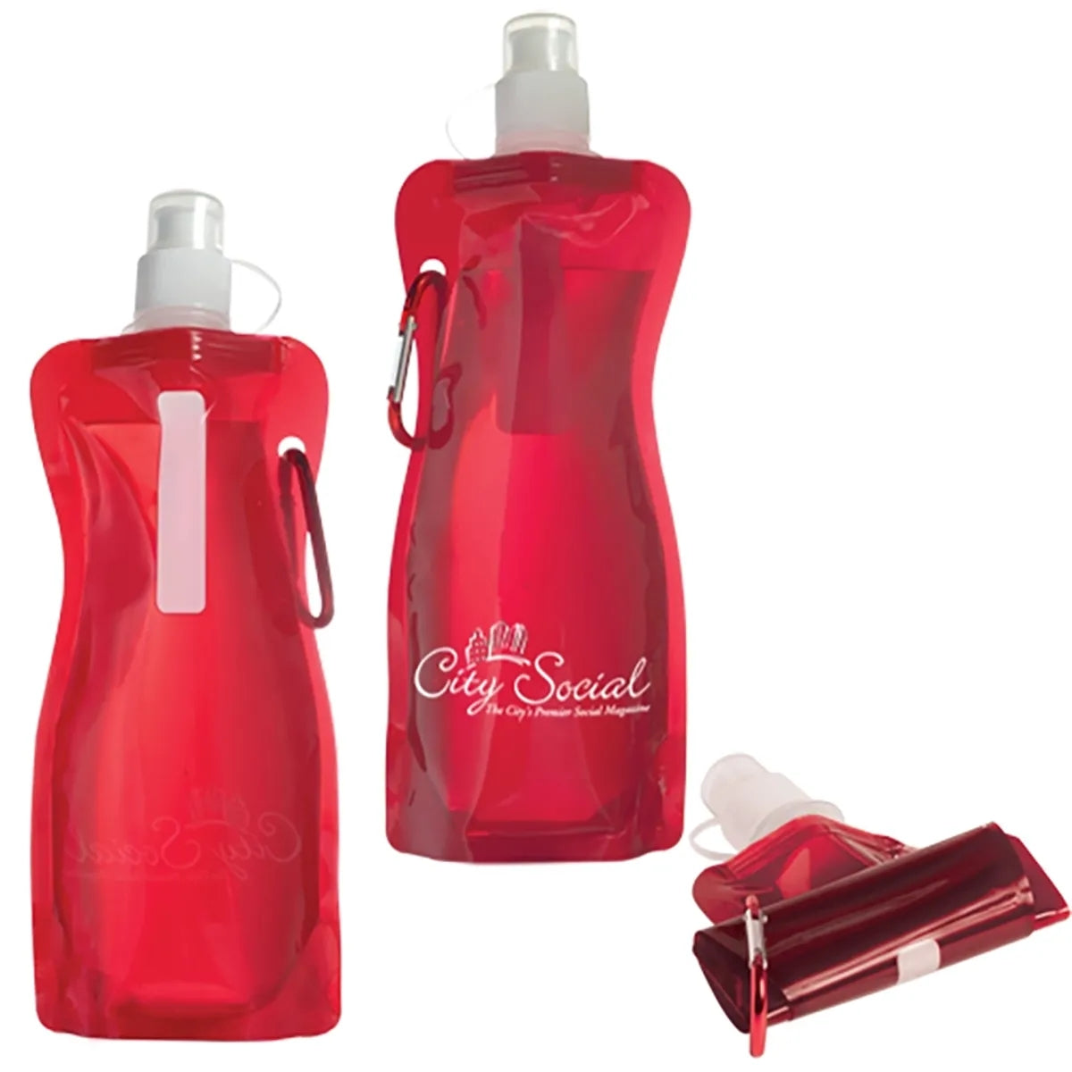 Bend A Bottle With Carabiner
