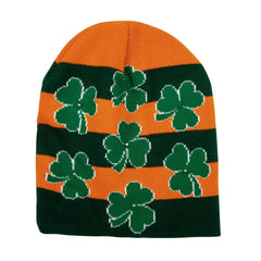 Light-Up Clover Knit Hat