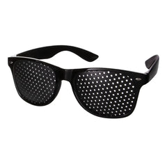 Black Imprinted-Lens Glasses