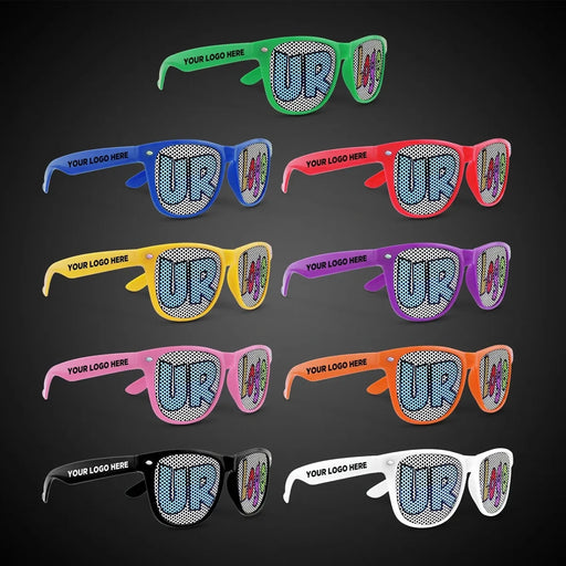 Classic Retro Sunglasses — Full-Color Lenses