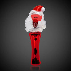 Light-Up Santa Spinner Wand 7.5"