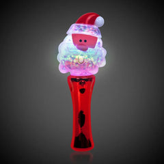 Light-Up Santa Spinner Wand 7.5"