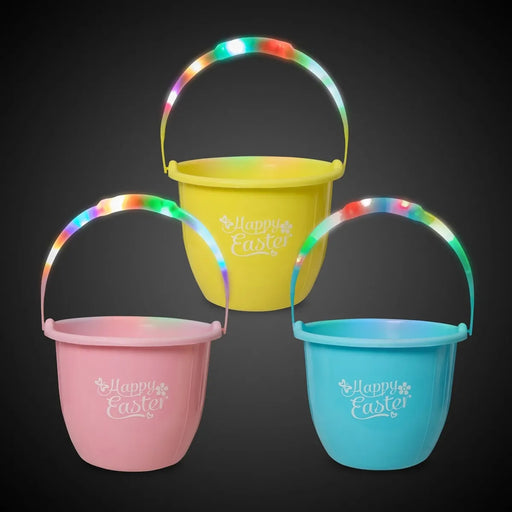 Light-Up Easter Bucket — Assorted Colors