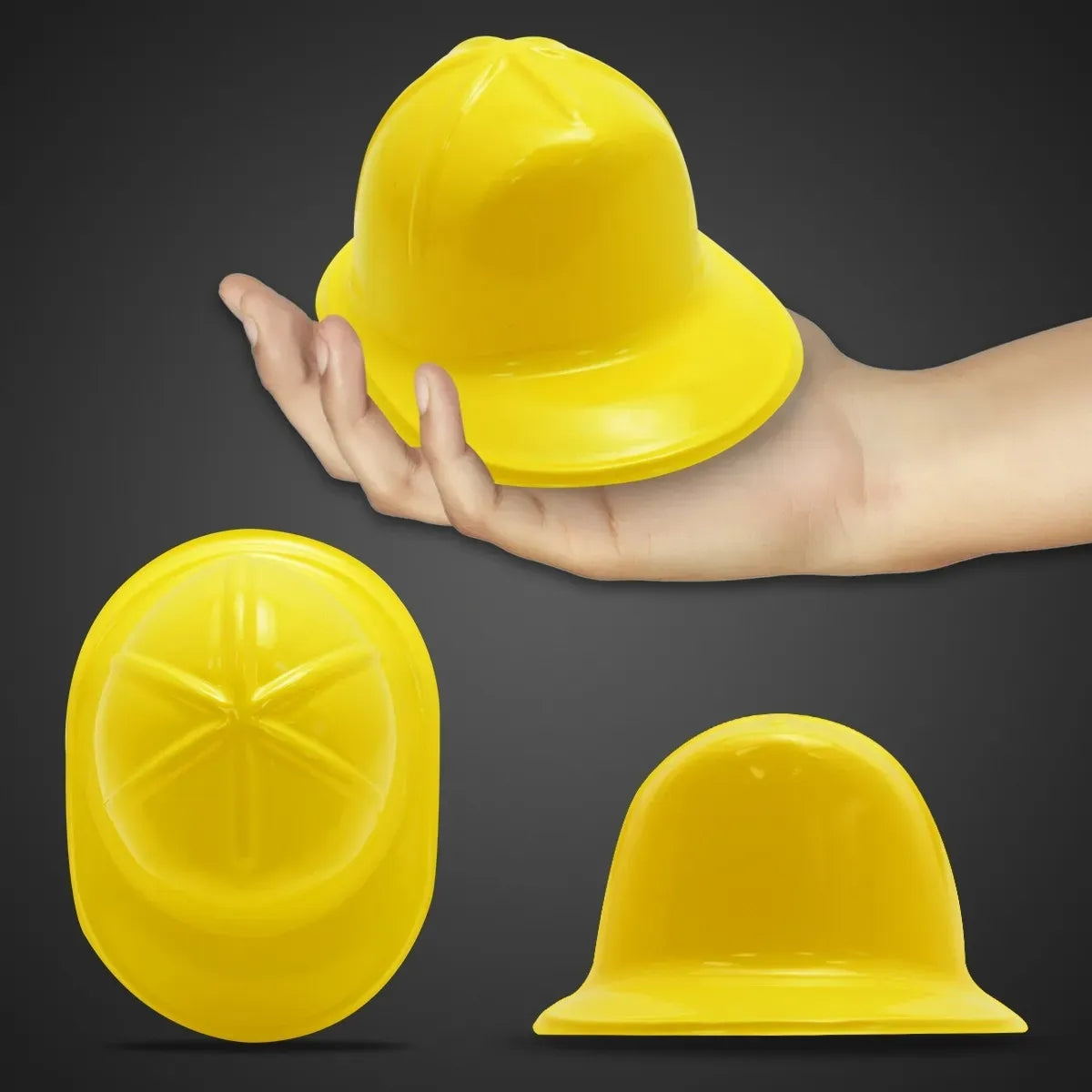 Mini Yellow Construction Hat