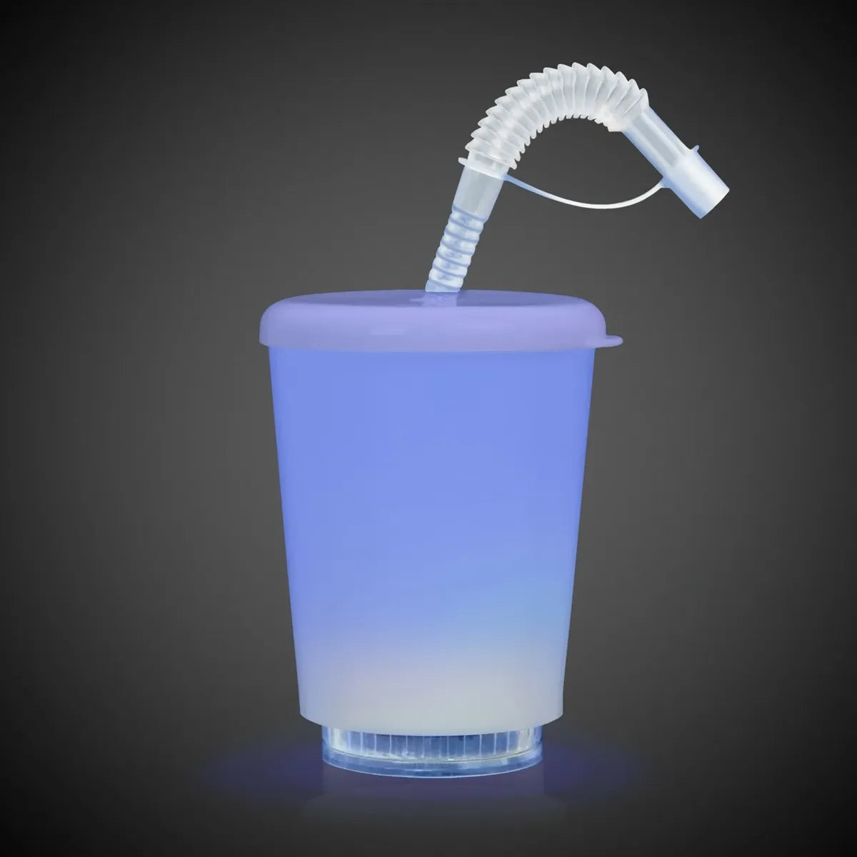 Light-Up Cup with Lid & Straw 12 oz