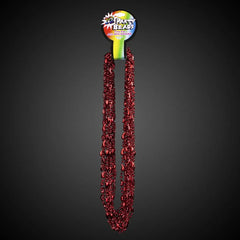 Red Chili Pepper Bead Necklace