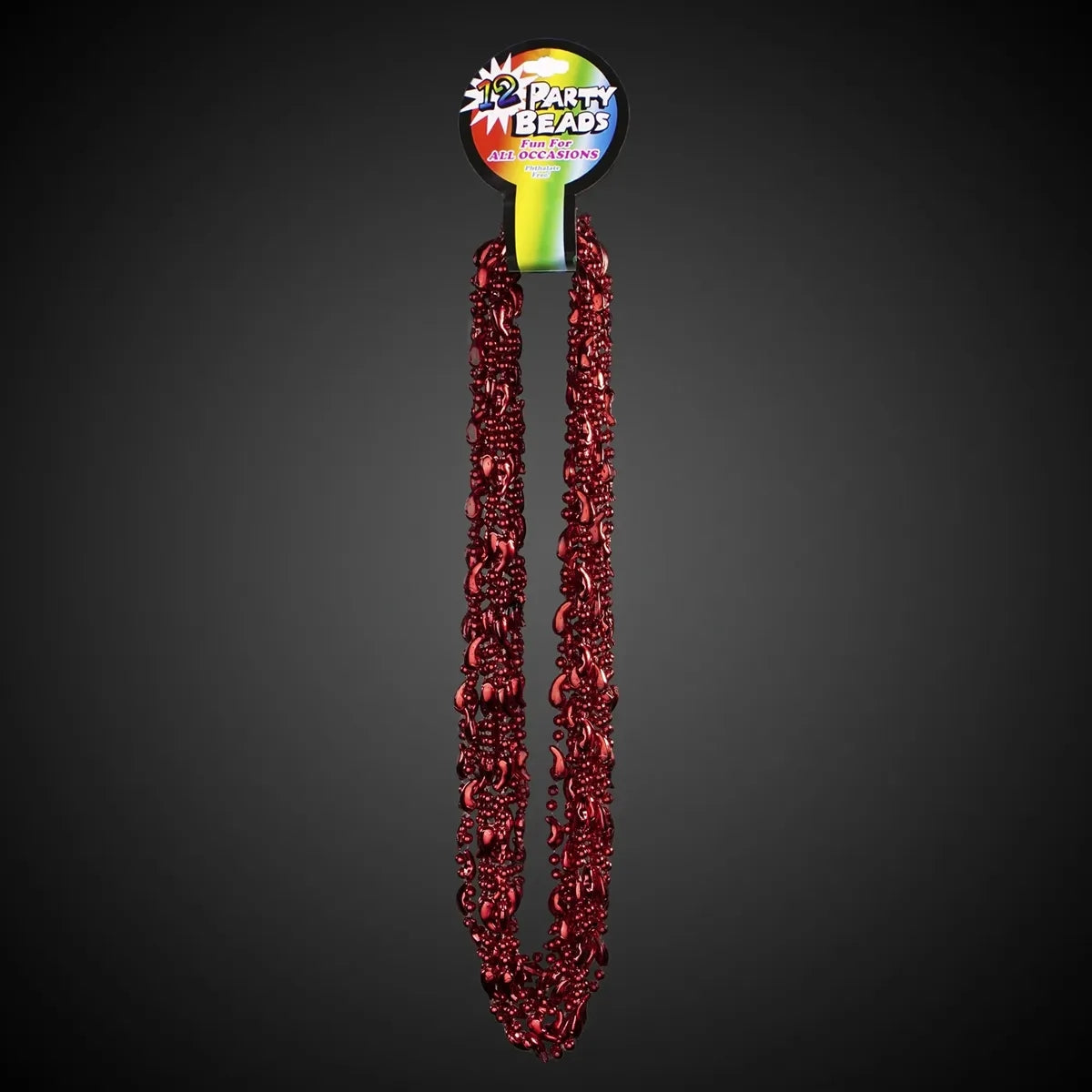 Red Chili Pepper Bead Necklace