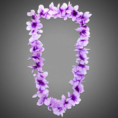 Single-Color Flower Lei 36"