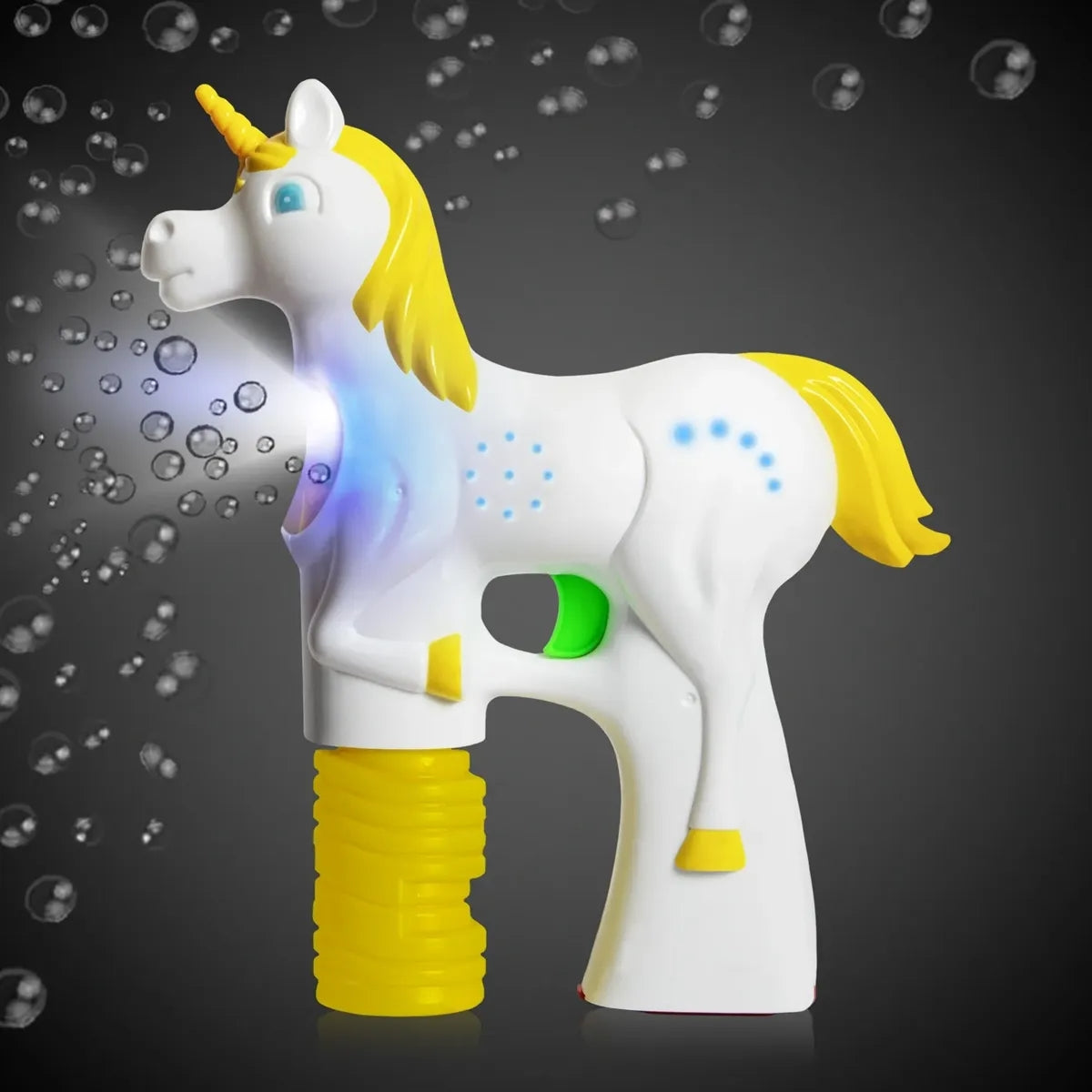 Light-Up Unicorn Bubble Gun