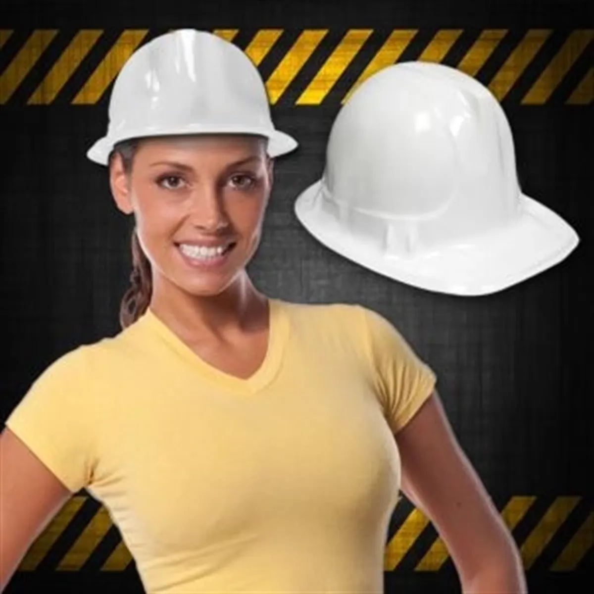 Plastic Novelty Construction Hat — Colors