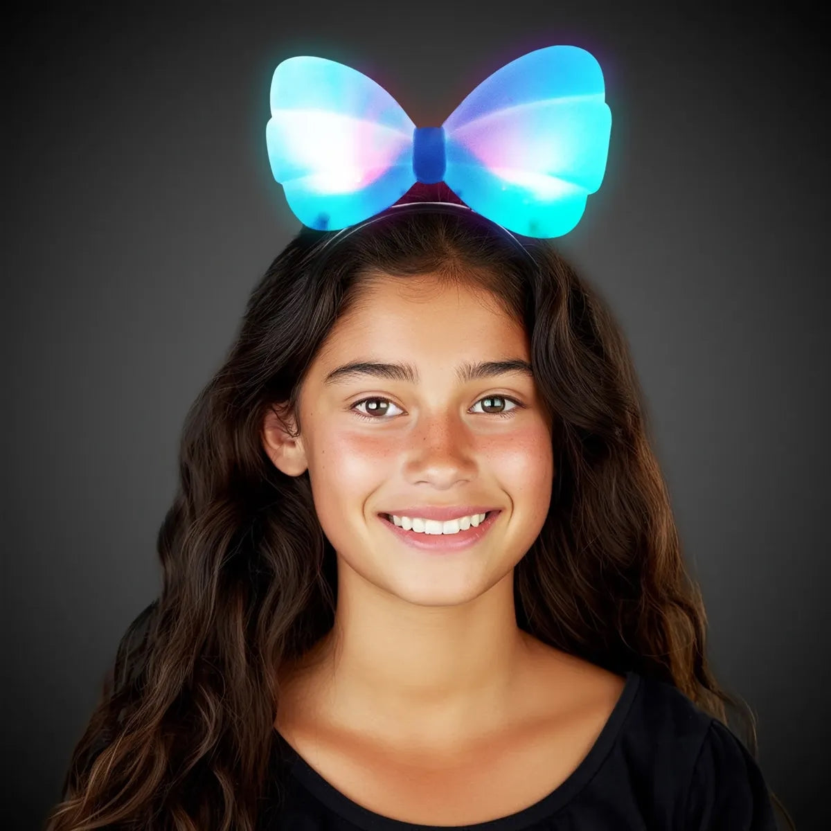 Light-Up Bow Headband