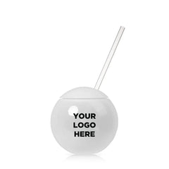 Light-Up Multi-Color Ball Tumbler with Straw 20 oz