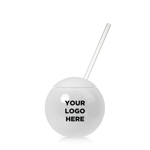 Light-Up Multi-Color Ball Tumbler with Straw 20 oz