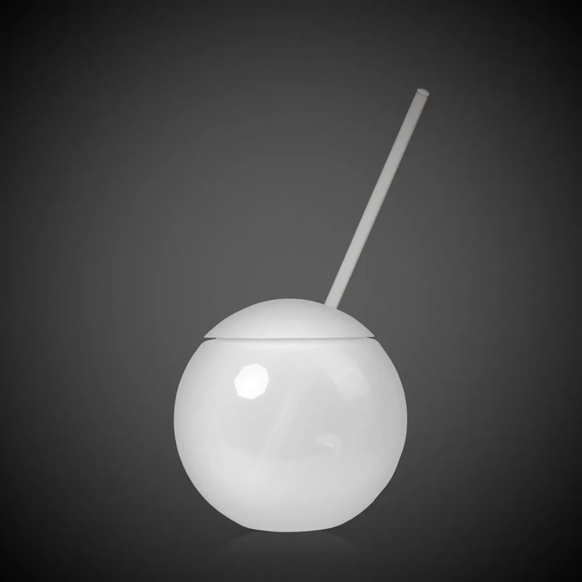 Light-Up Multi-Color Ball Tumbler with Straw 20 oz