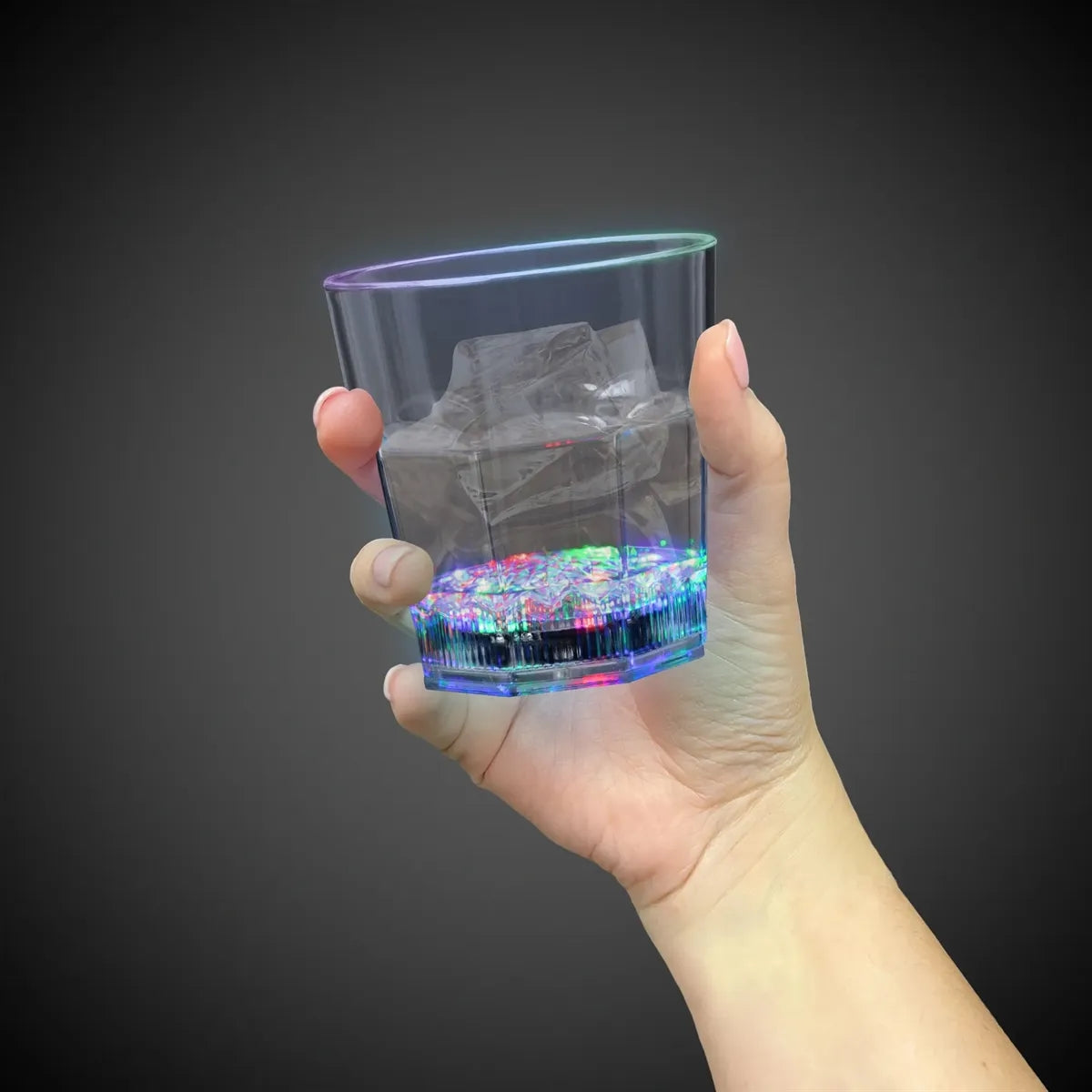 Light-Up Rocks Glass 8 oz