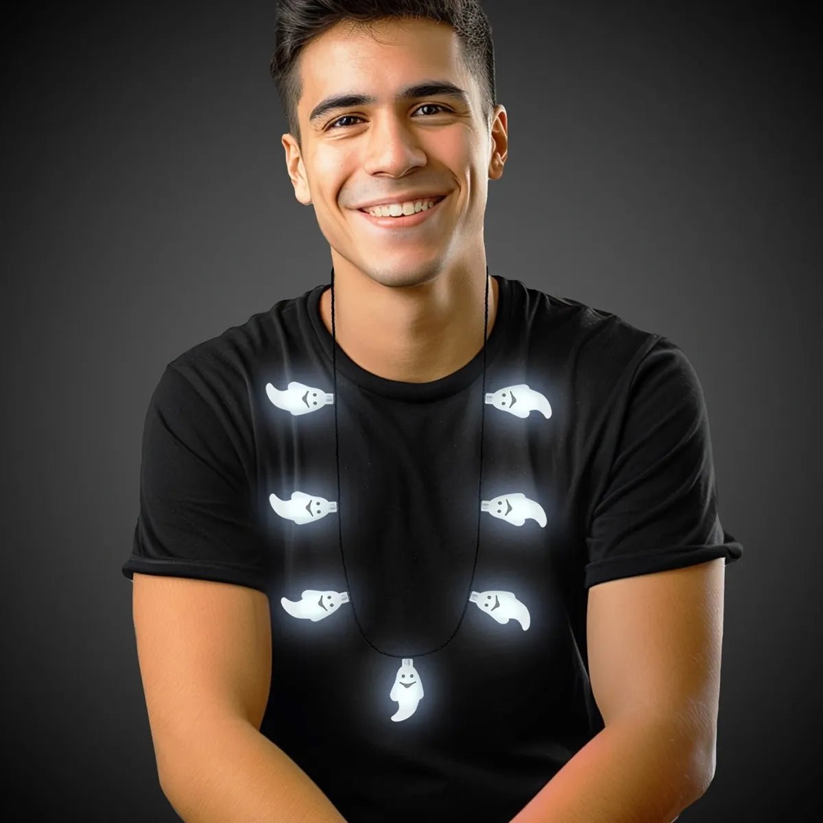 Light-Up Ghost Necklace