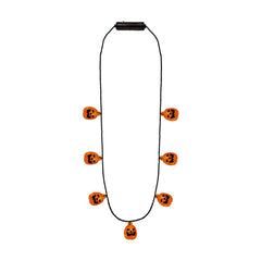 Light-Up Pumpkin Necklace