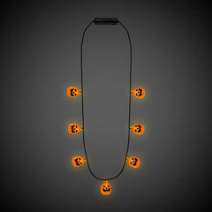Light-Up Pumpkin Necklace