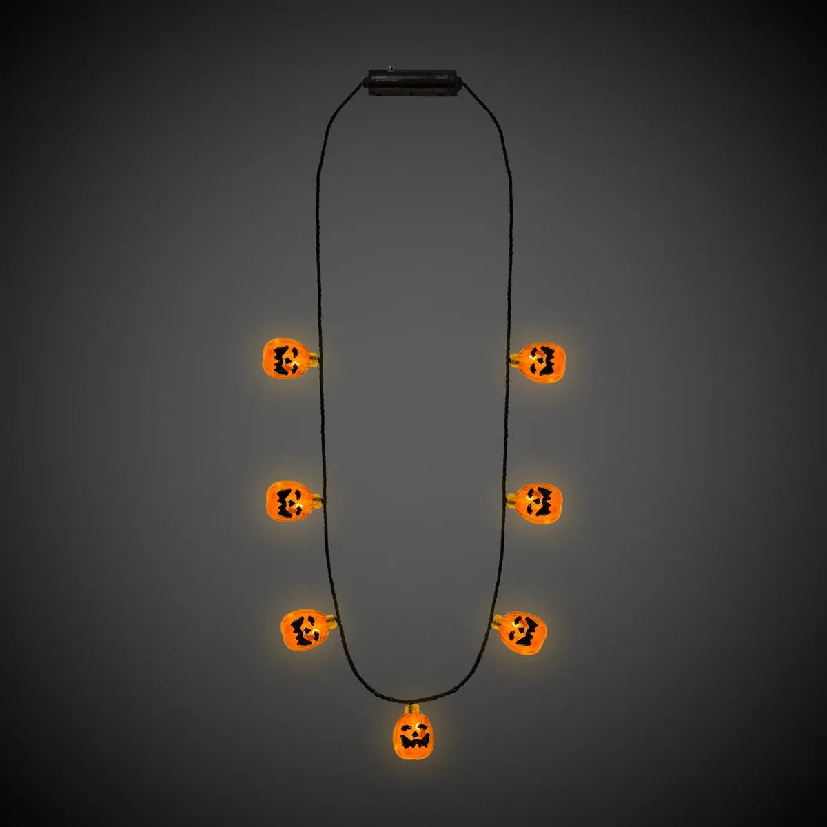 Light-Up Pumpkin Necklace