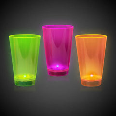 Light-Up Neon Tumbler 12 oz — Pink