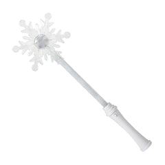 Light-Up Multi-Color Snowflake Wand 15"