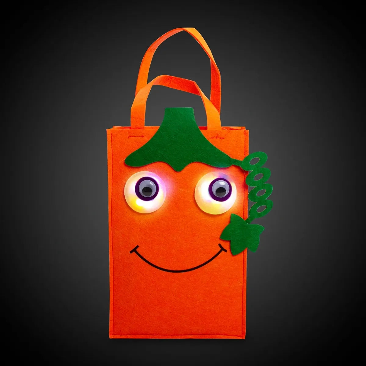 Light-Up Pumpkin Trick-or-Treat Bag