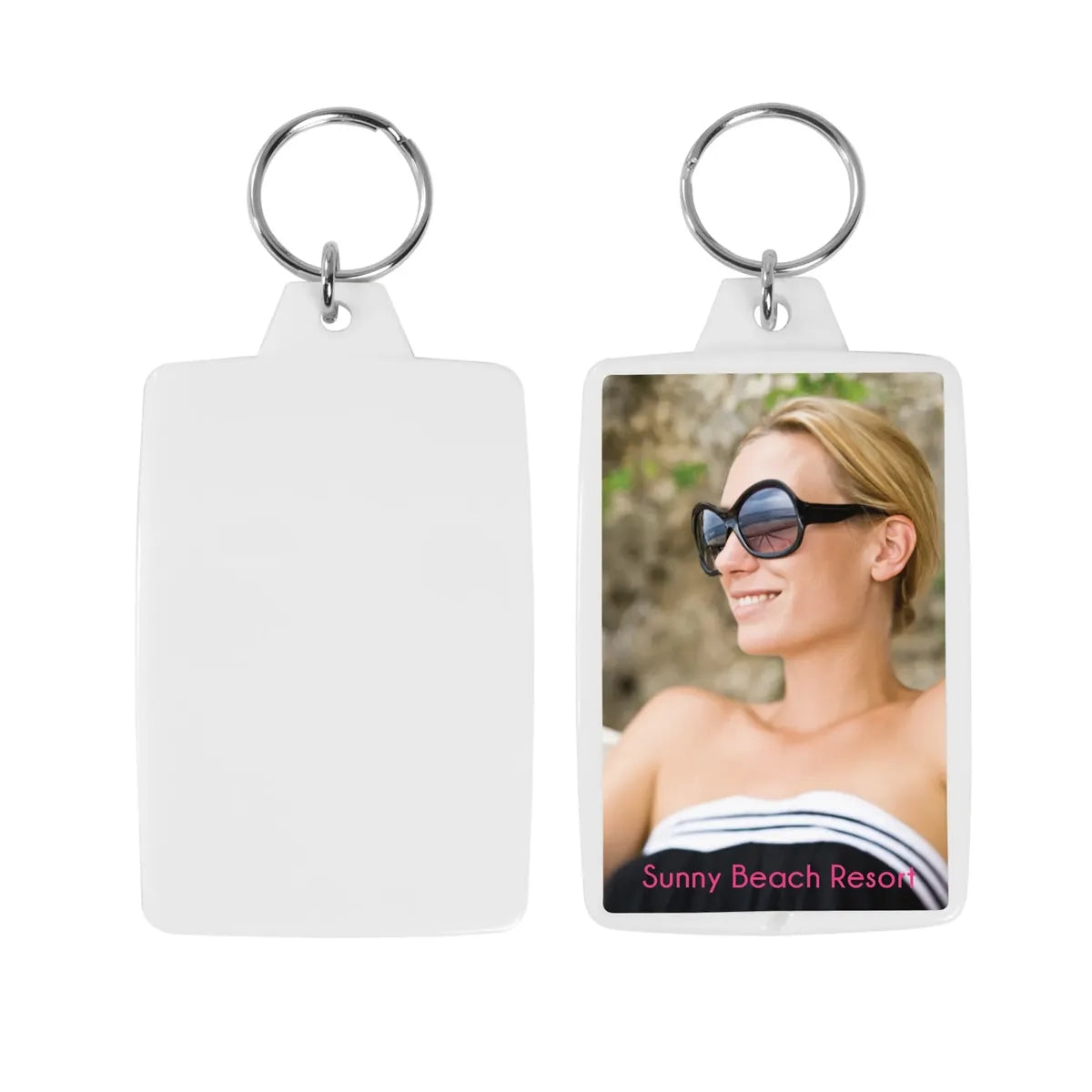 Snap-In Key Tag — 2 1/4" x 3 1/2"