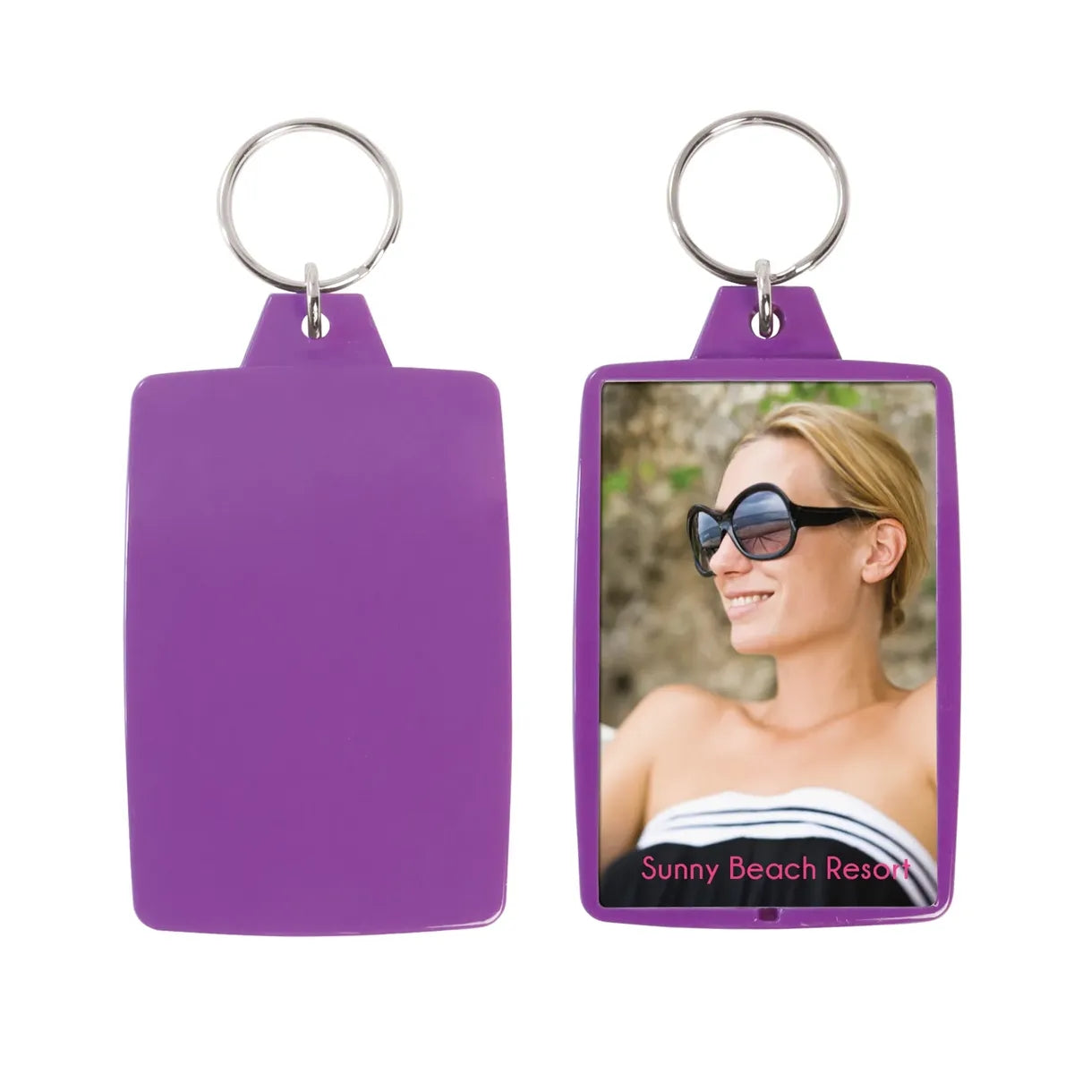 Snap-In Key Tag — 2 1/4" x 3 1/2"