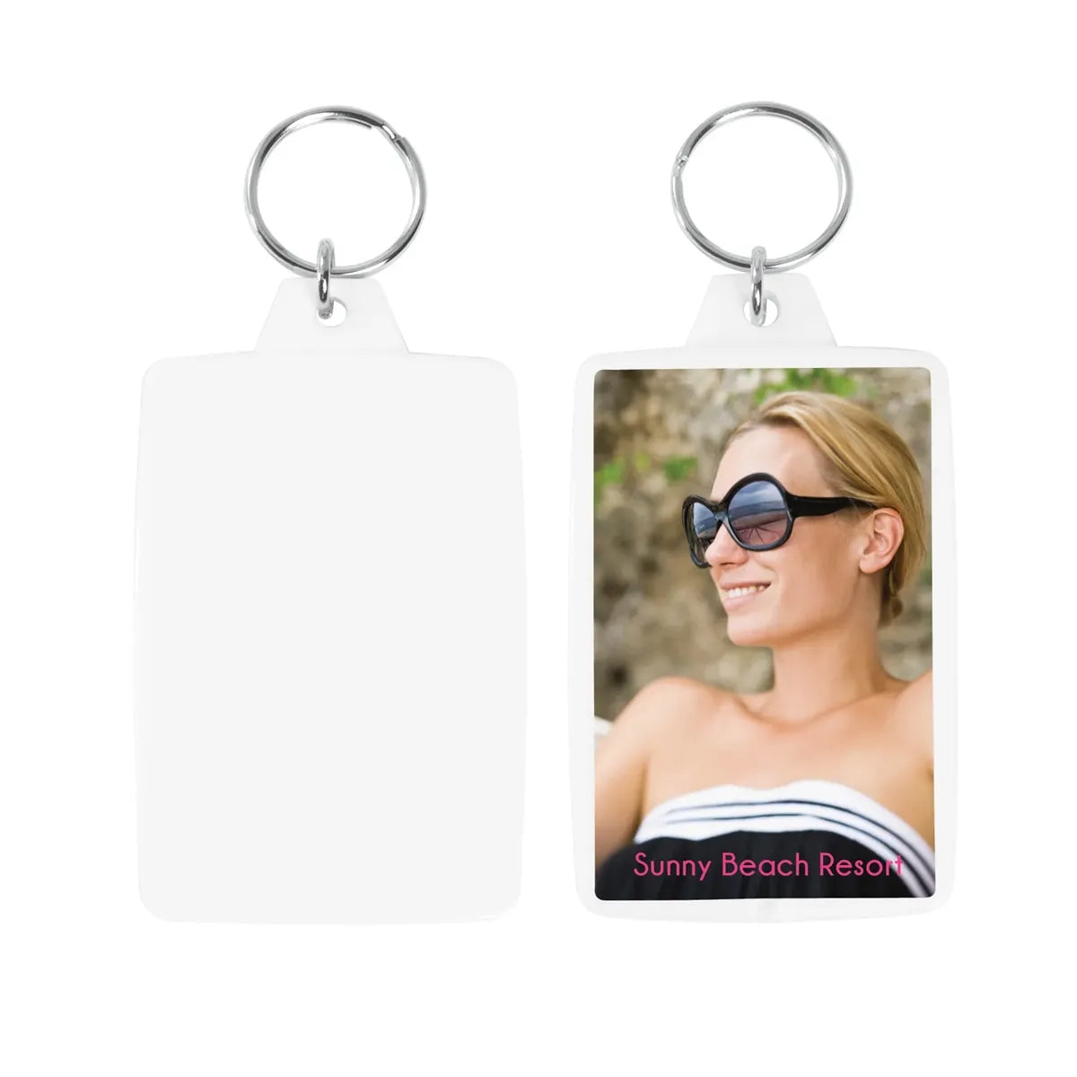 Snap-In Key Tag — 2 1/4" x 3 1/2"