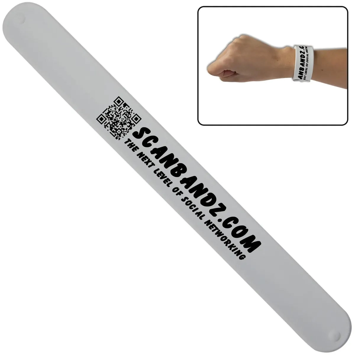 Silicone Slap Bracelet