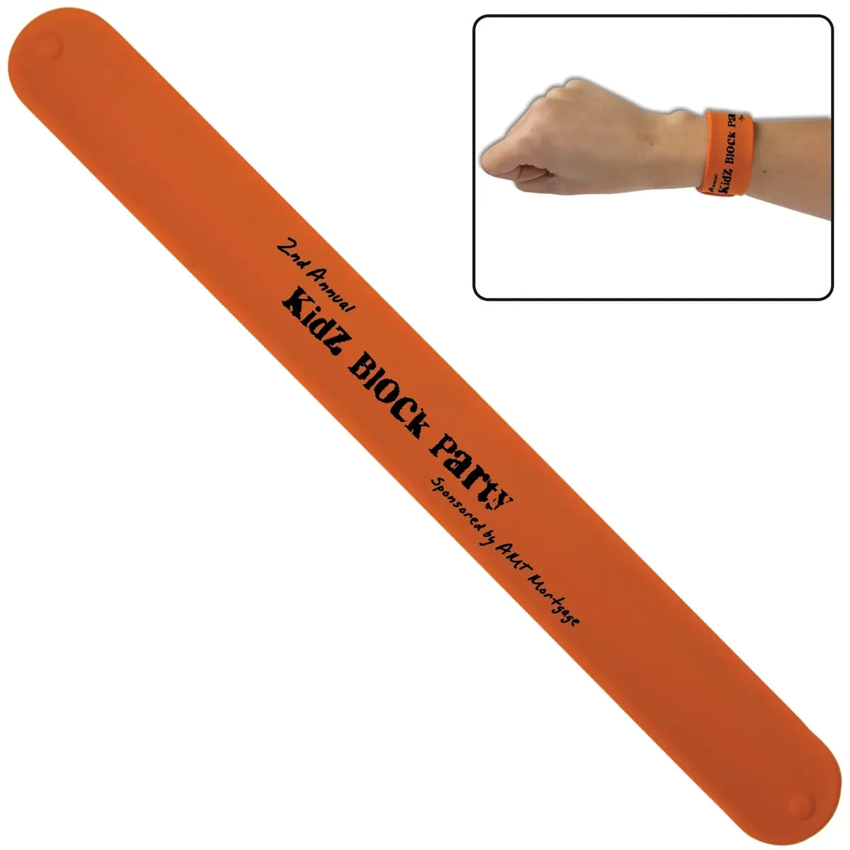 Silicone Slap Bracelet