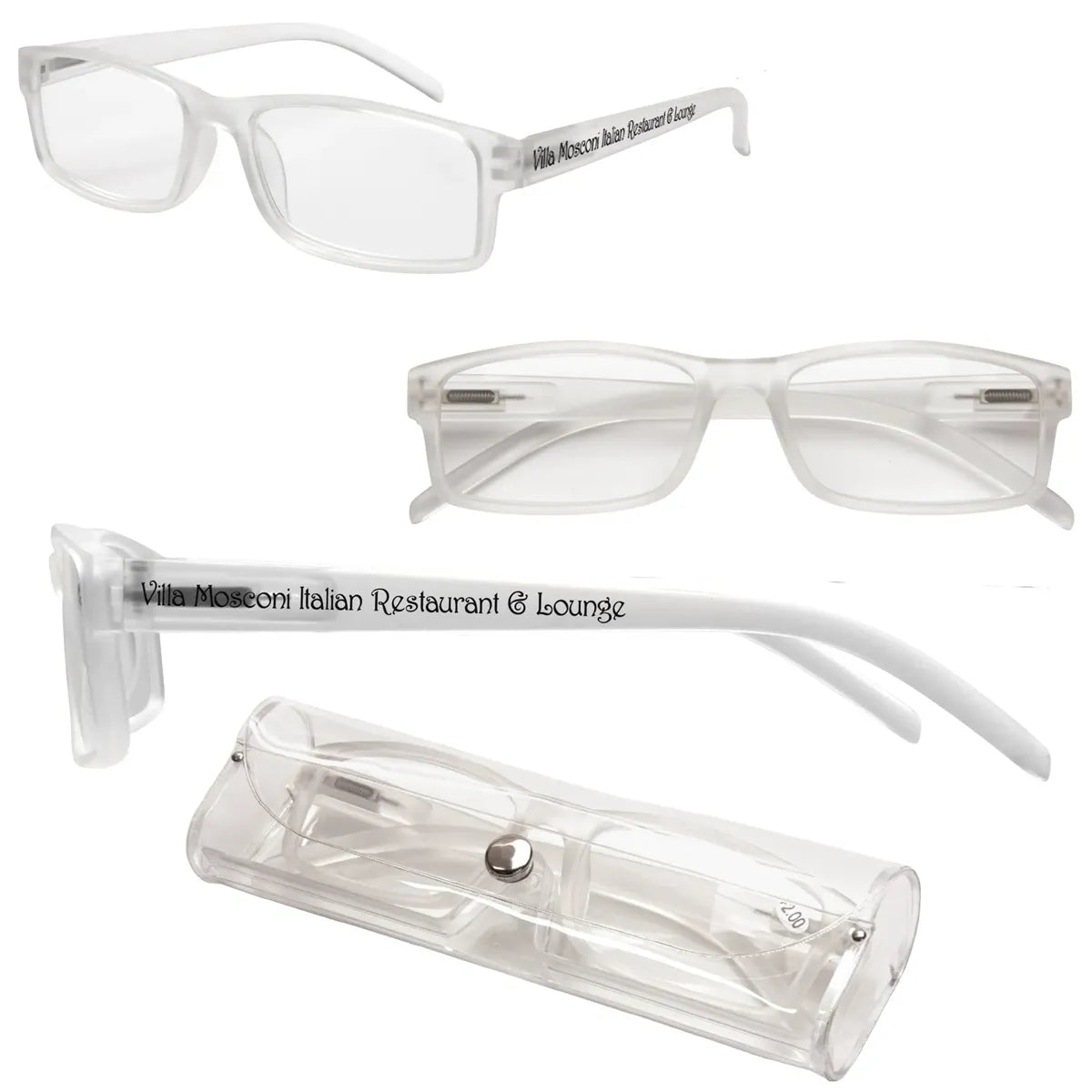 Soft Finish Reading Glasses with Matching Case