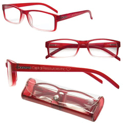 Soft Finish Reading Glasses with Matching Case