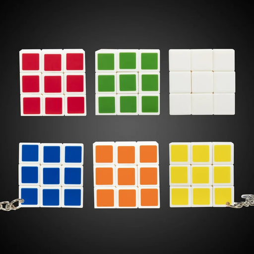Puzzle Cube Keychain