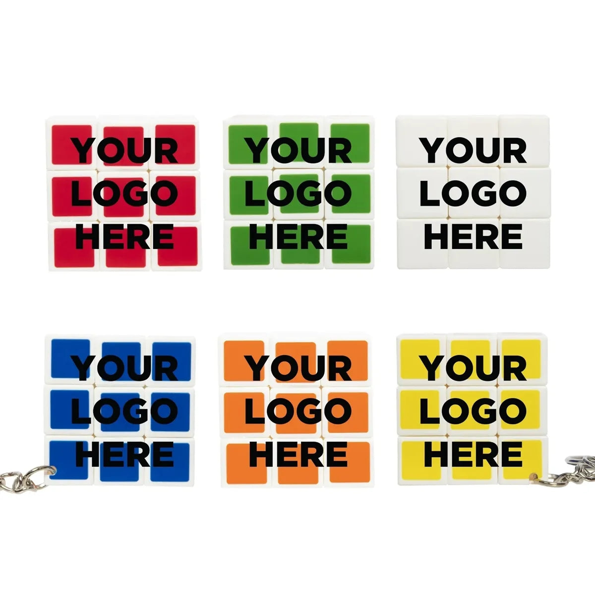 Puzzle Cube Keychain