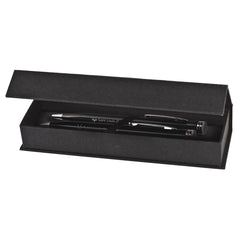 Domed-Logo Metal Pen & Pencil Set