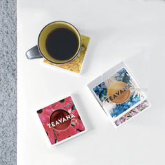 Square Absorbing Stone Coaster Set