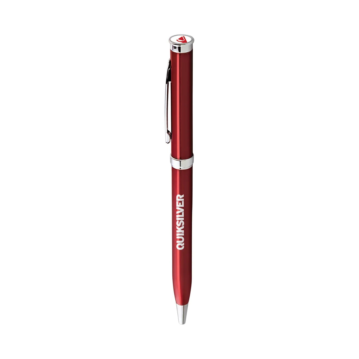 Slim Domed-Logo Metal Pen