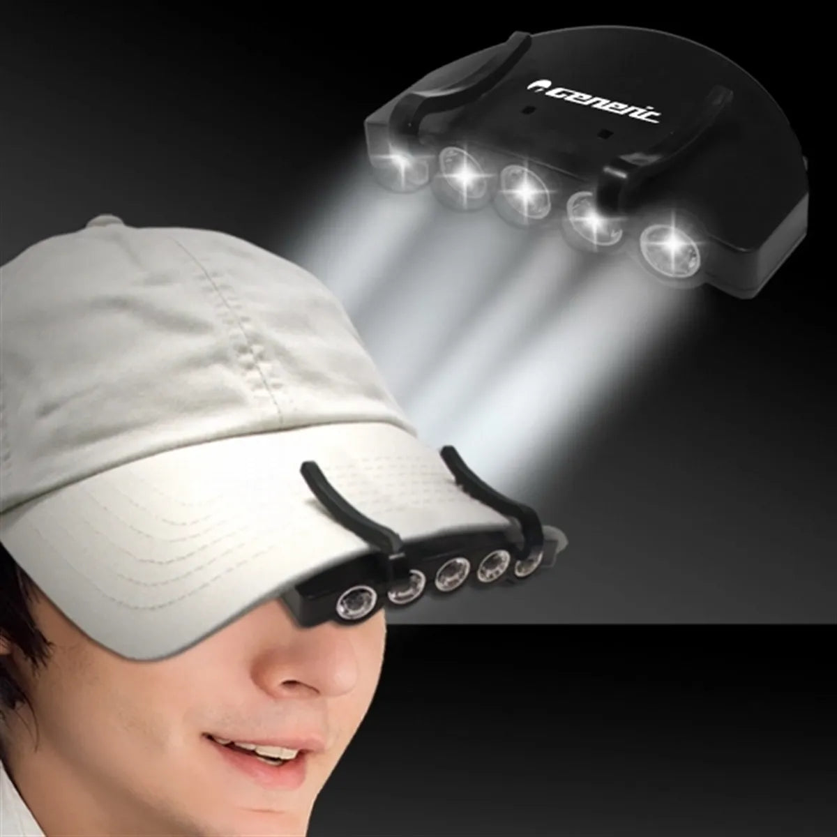 LED Clip-On Cap Light 3.25"