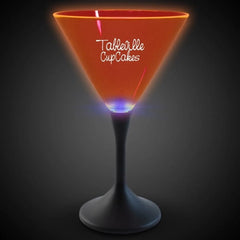 Light-Up Neon Martini Glass