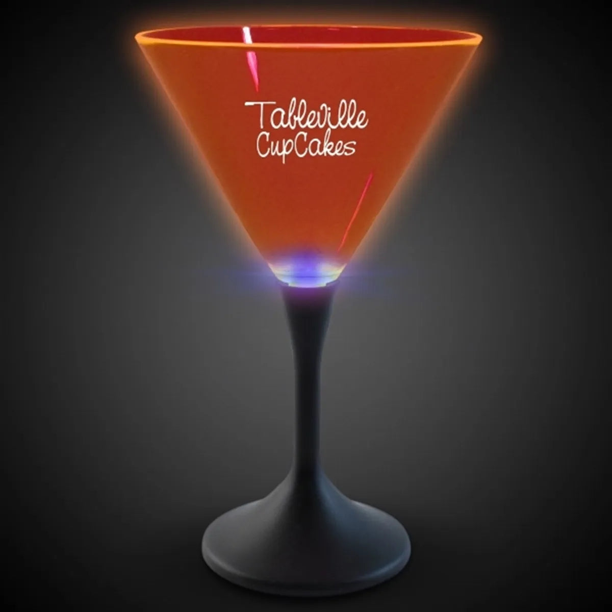 Light-Up Neon Martini Glass
