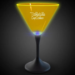 Light-Up Neon Martini Glass