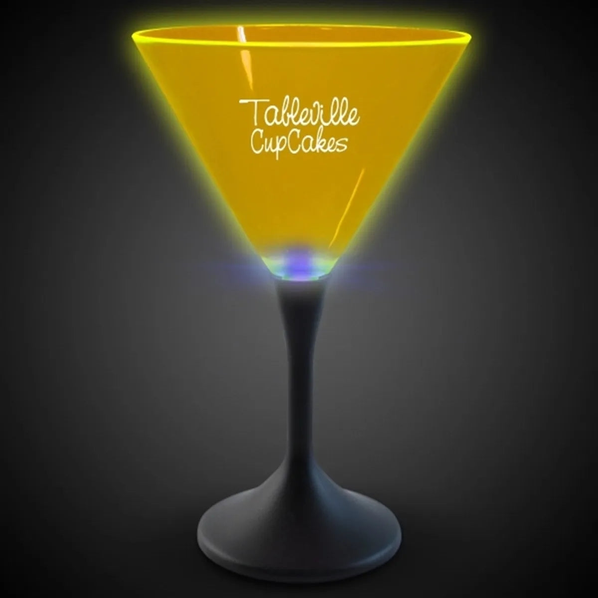 Light-Up Neon Martini Glass