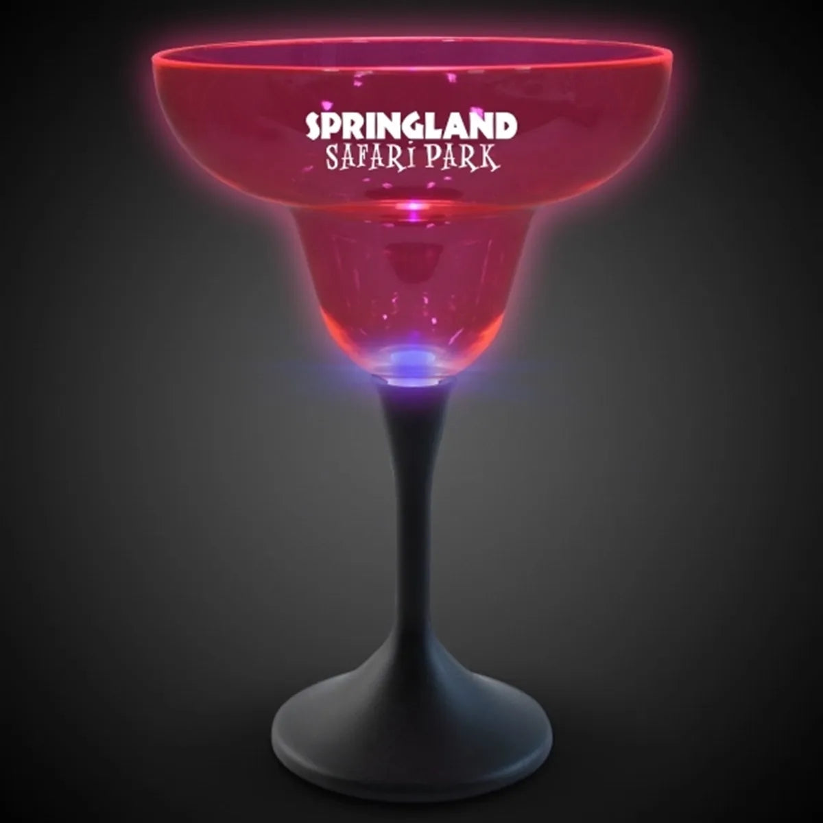 Light-Up Neon Margarita Glass
