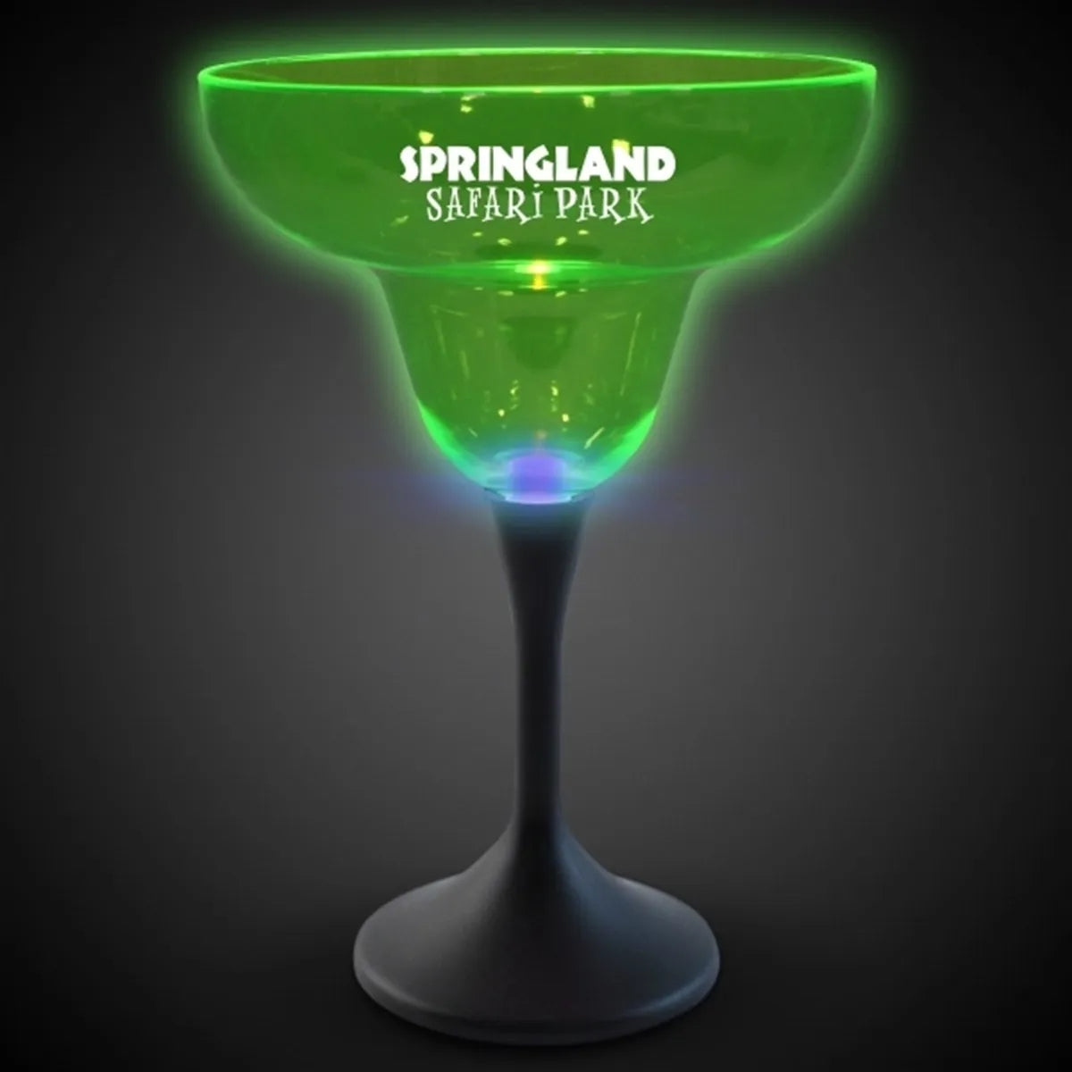 Light-Up Neon Margarita Glass